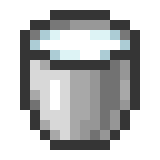 Seau de lait Minecraft