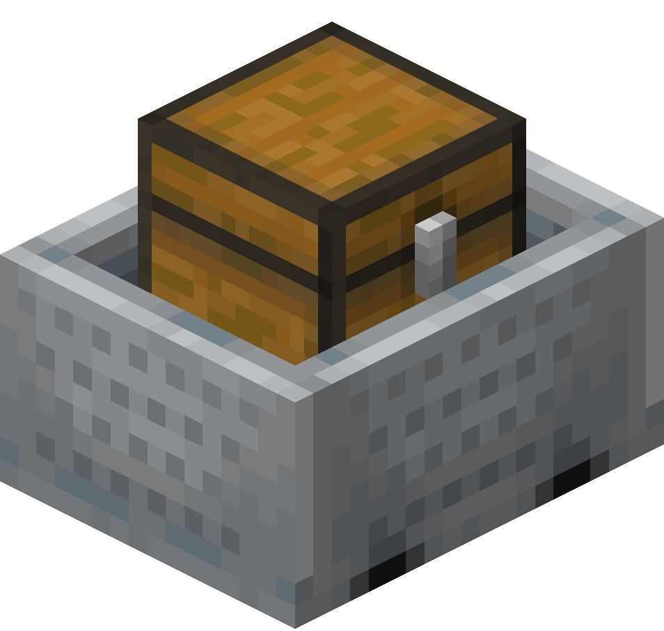 Minecart with Chest BE3 Minecraft