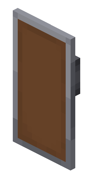 Brown Shield Minecraft