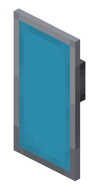 Light Blue Shield Minecraft