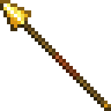 Held Golden Spear Minecraft