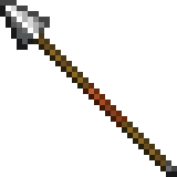 Held Iron Spear Minecraft