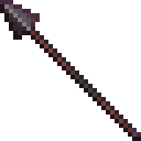 Held Netherite Spear Minecraft