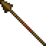 Held Wooden Spear Minecraft