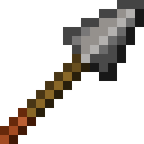 Lance en pierre Minecraft