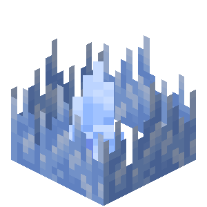 Stalagmite de glace Minecraft (recréation)