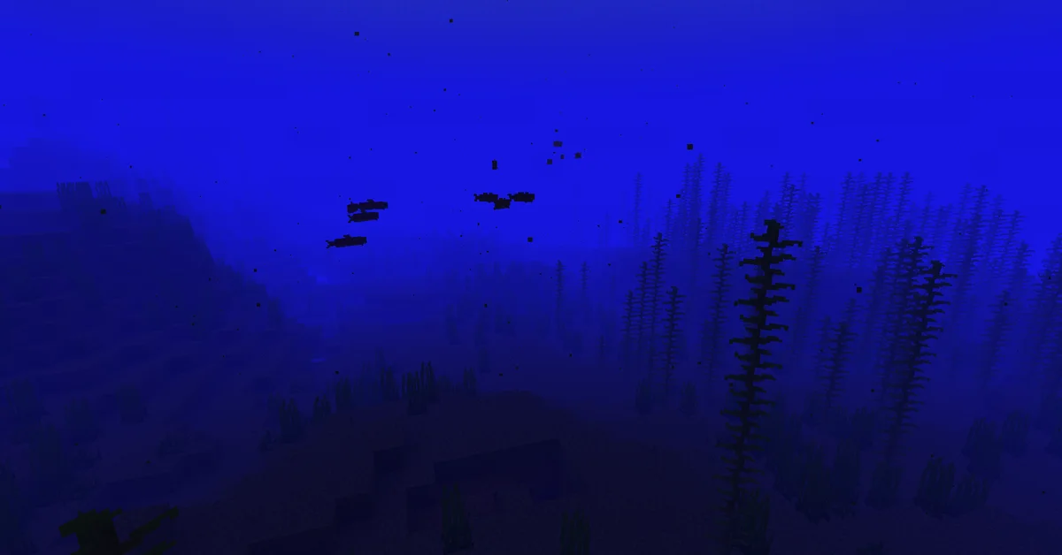 Océan froid profond dans Minecraft