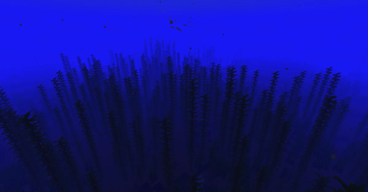 Océan profond dans Minecraft