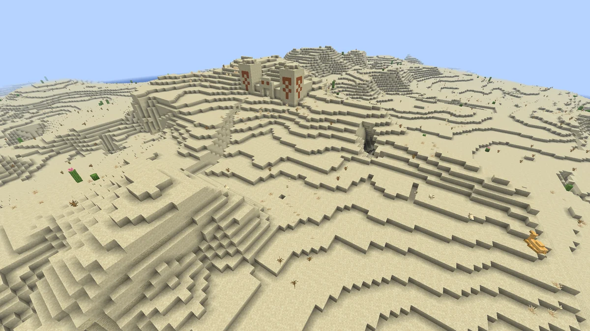 Désert dans Minecraft