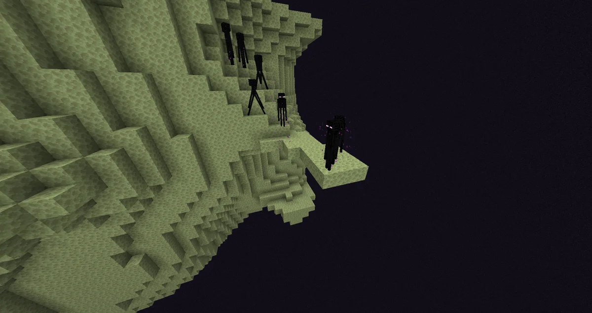 Terres stériles de l’End dans Minecraft
