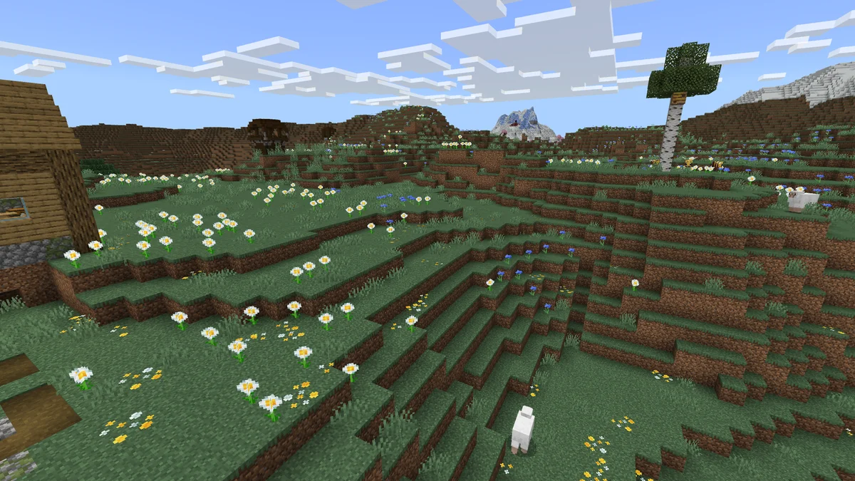 Prairie dans Minecraft