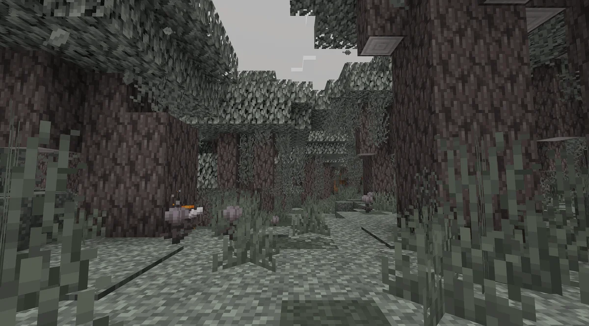 Jardin pâle dans Minecraft