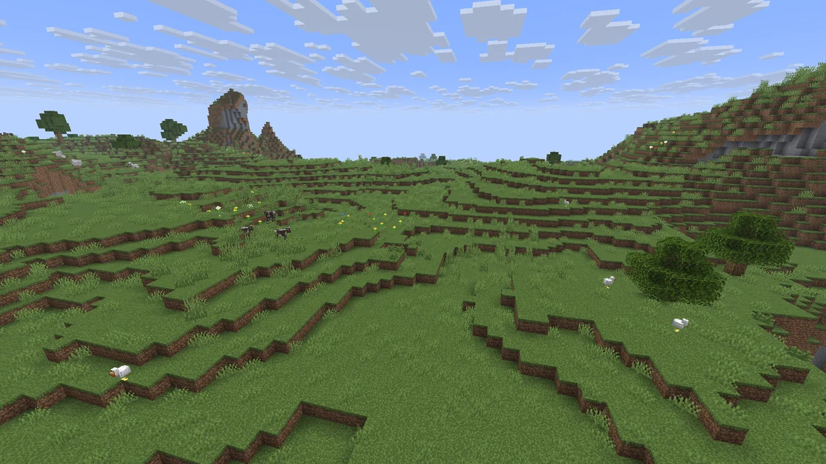 Plaines dans Minecraft