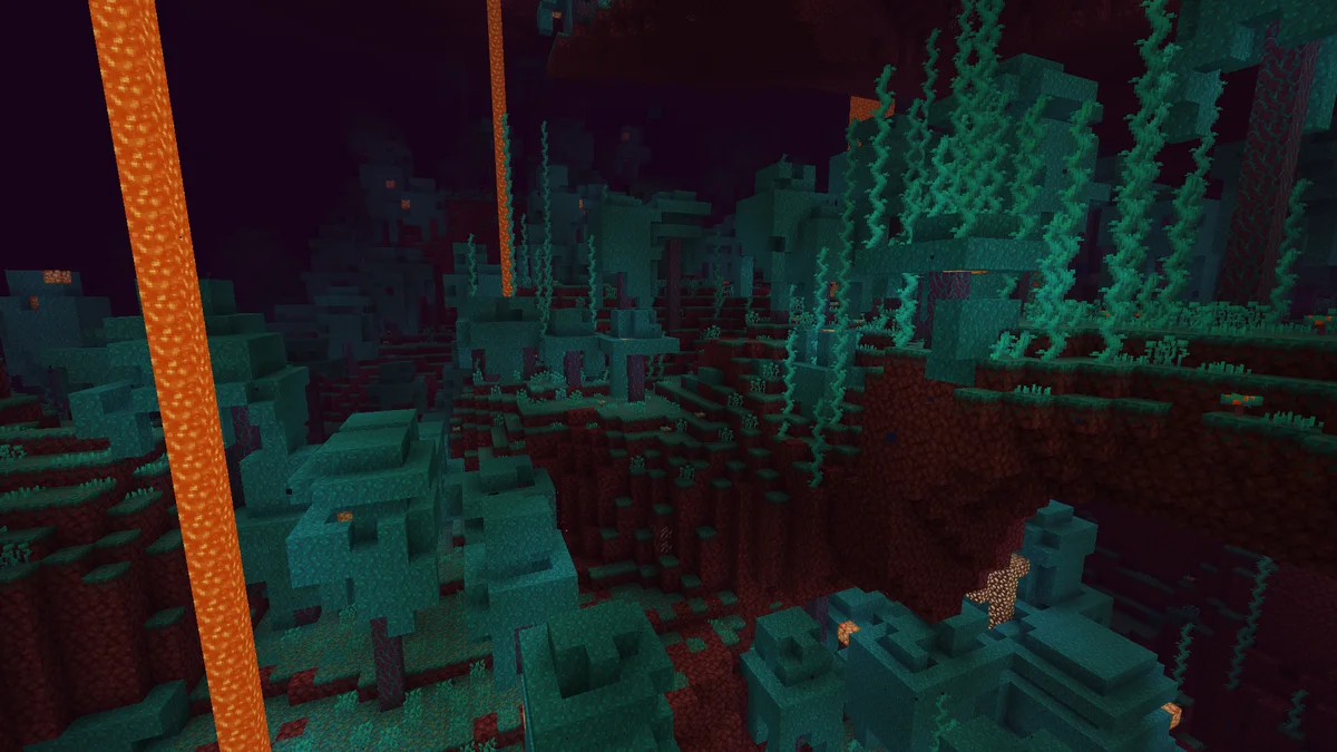Forêt biscornue dans Minecraft