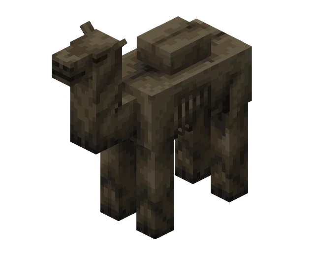 Dromadaire momifié dans Minecraft