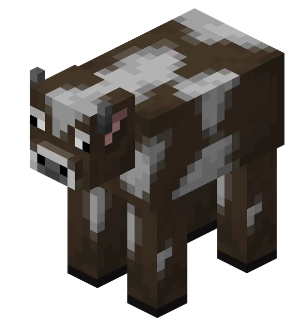 Vache dans Minecraft