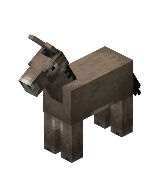 Âne dans Minecraft