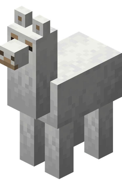 Lama dans Minecraft