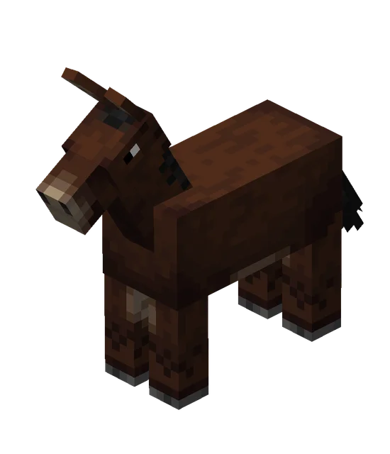 Mule dans Minecraft