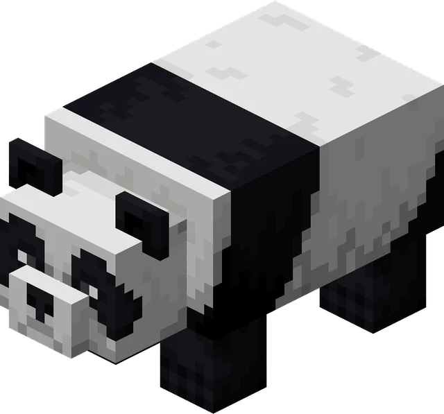Panda dans Minecraft