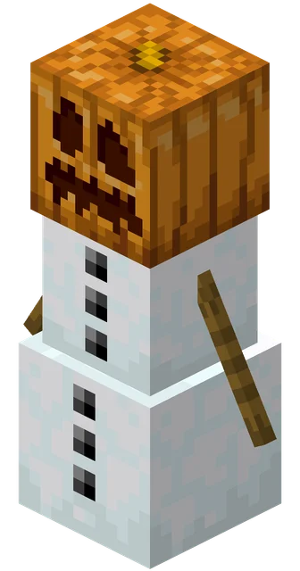 Golem de neige dans Minecraft