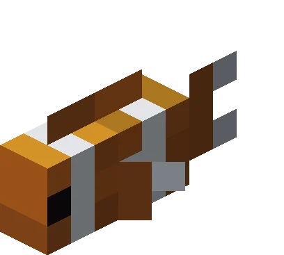 Poisson tropical dans Minecraft