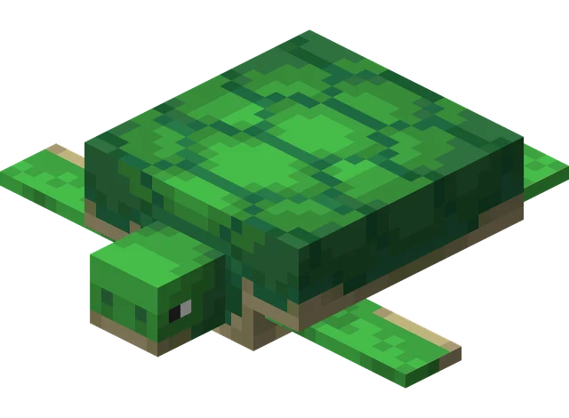 Tortue dans Minecraft