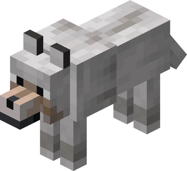 Loup dans Minecraft