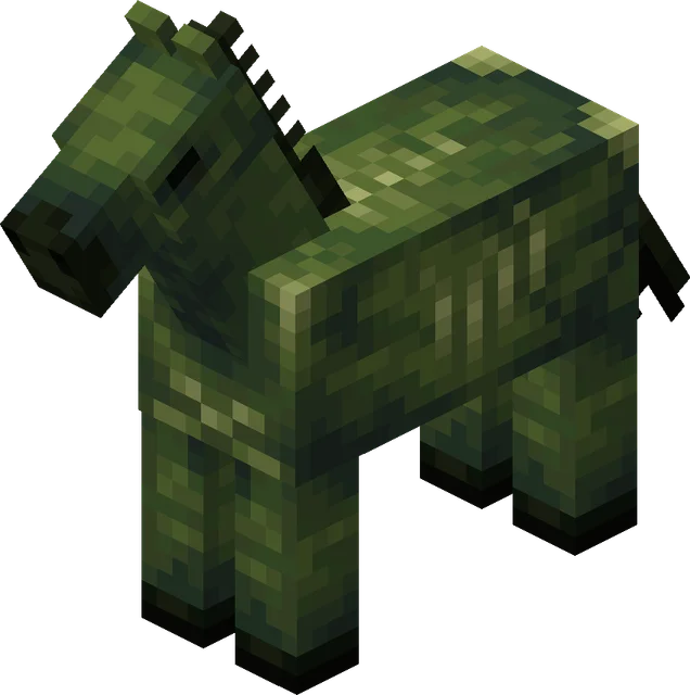 Cheval-zombie dans Minecraft