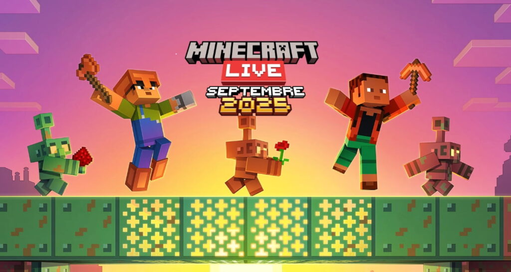 minecraft live septembre 2O25